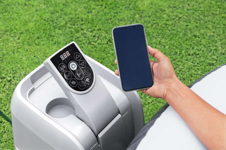 Bestway LAY-Z-SPA Whirlpool WLAN Boracay AirJet